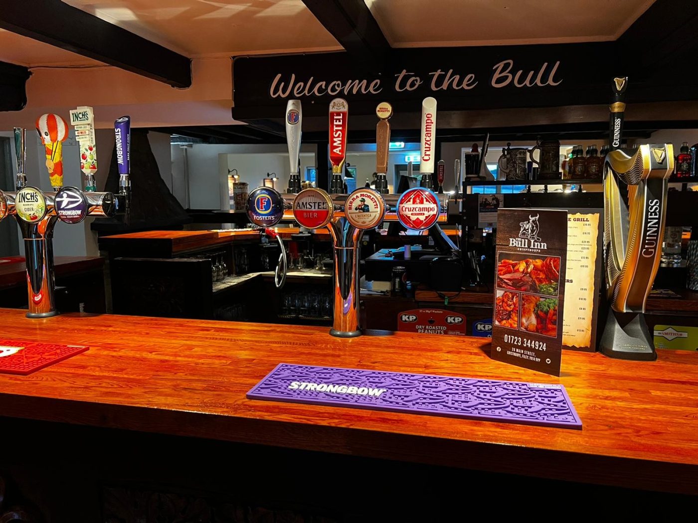 The welcoming interior of The Bull Inn
