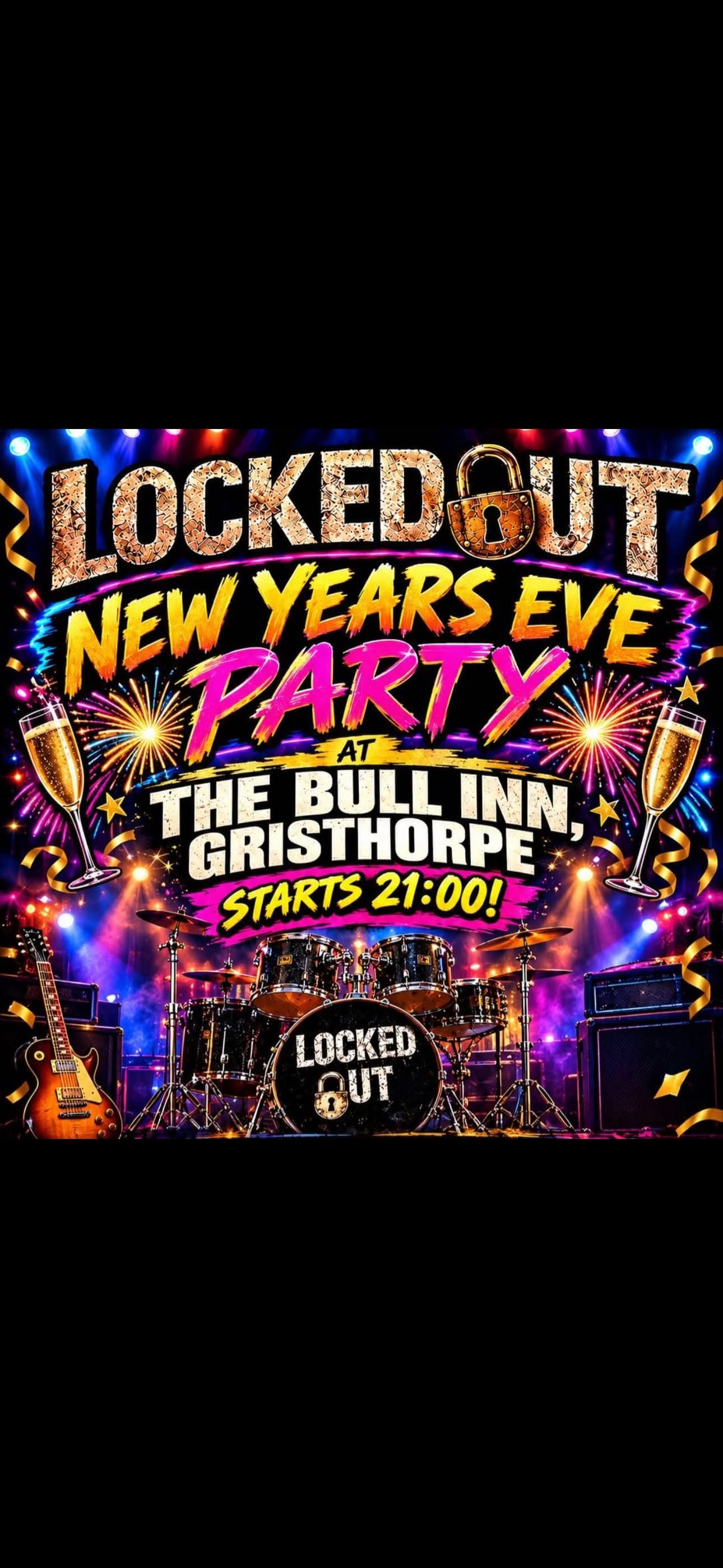 New Years Eve Locked Out Band